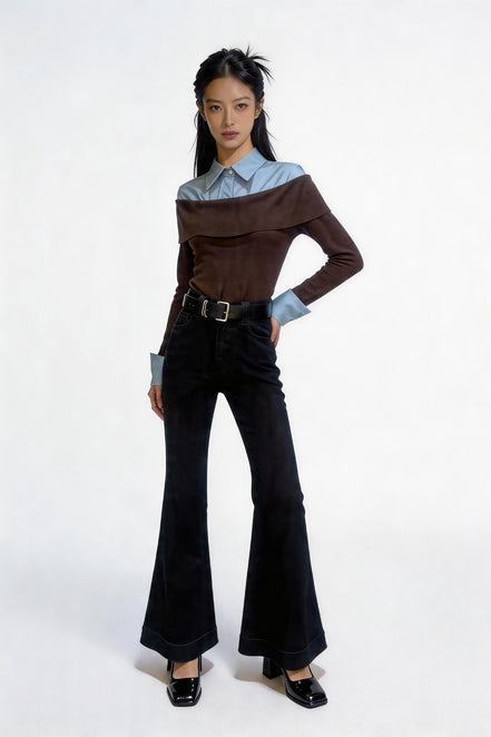 Raven Tailored Flare Pants