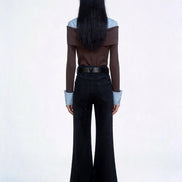 Raven Tailored Flare Pants