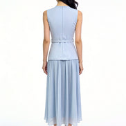 Seravelle Layered Midi Dress