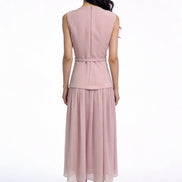Seravelle Layered Midi Dress