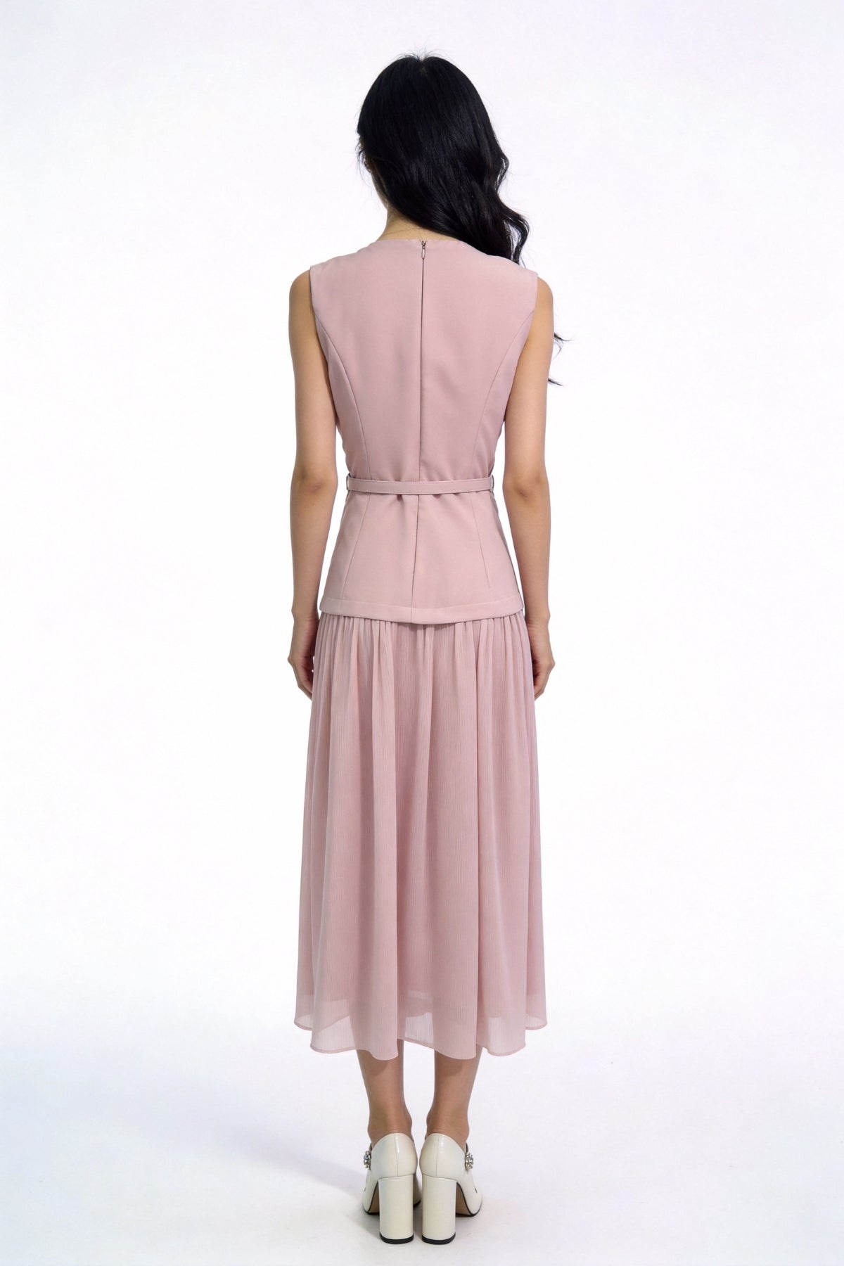 Seravelle Layered Midi Dress