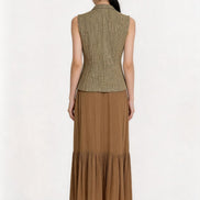 Solvienne Utility Button Vest