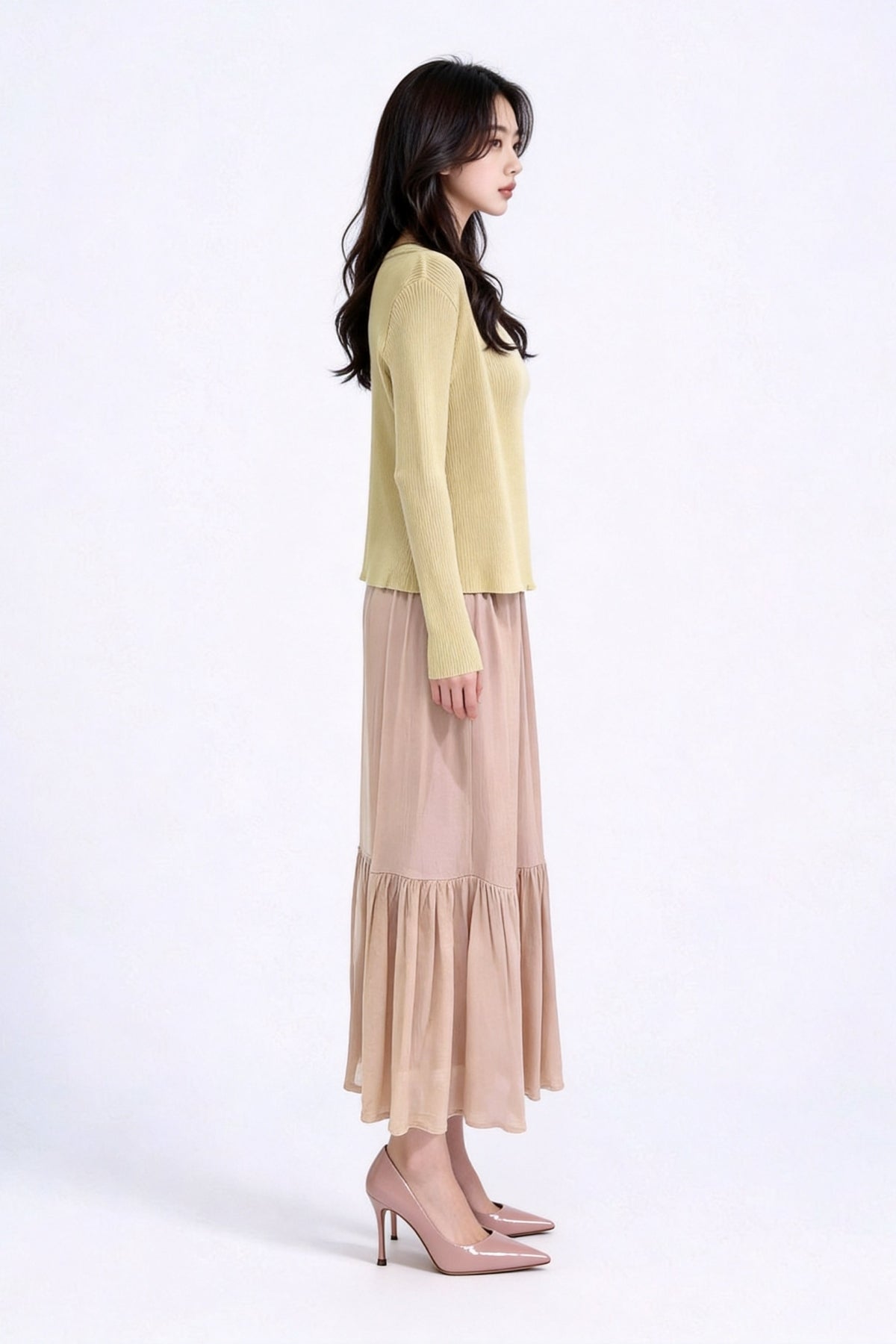 Sylvara Ribbed Knit Cardigan Set