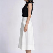 Tindra Gathered Tiered A-Line Skirt