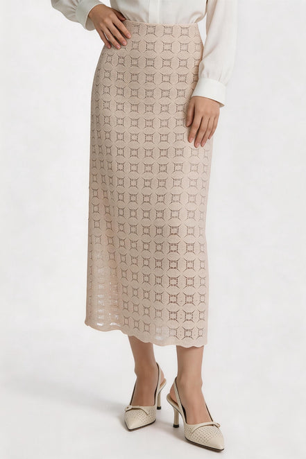 Velisse Crochet Lace Skirt