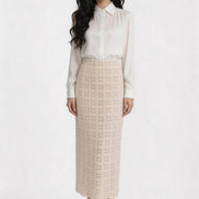 Velisse Crochet Lace Skirt