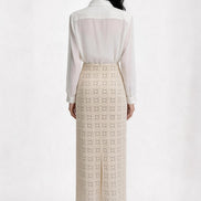 Velisse Crochet Lace Skirt