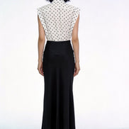Viaa High-Waist Flowing Maxi Skirt