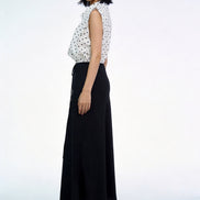 Viaa High-Waist Flowing Maxi Skirt
