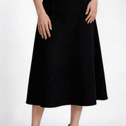 Virethea Fluid A-Line Midi Skirt
