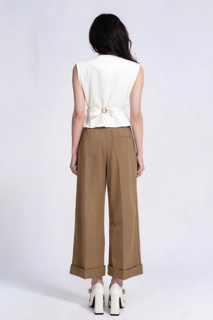 Belen Tailored V-Neck Vest
