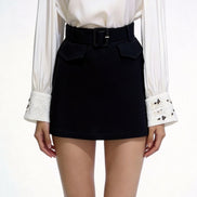 Zayra Belted Tailored Skorts