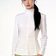 Zephyra High-Low Panel Blouse