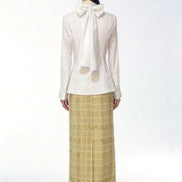 Zephyra High-Low Panel Blouse