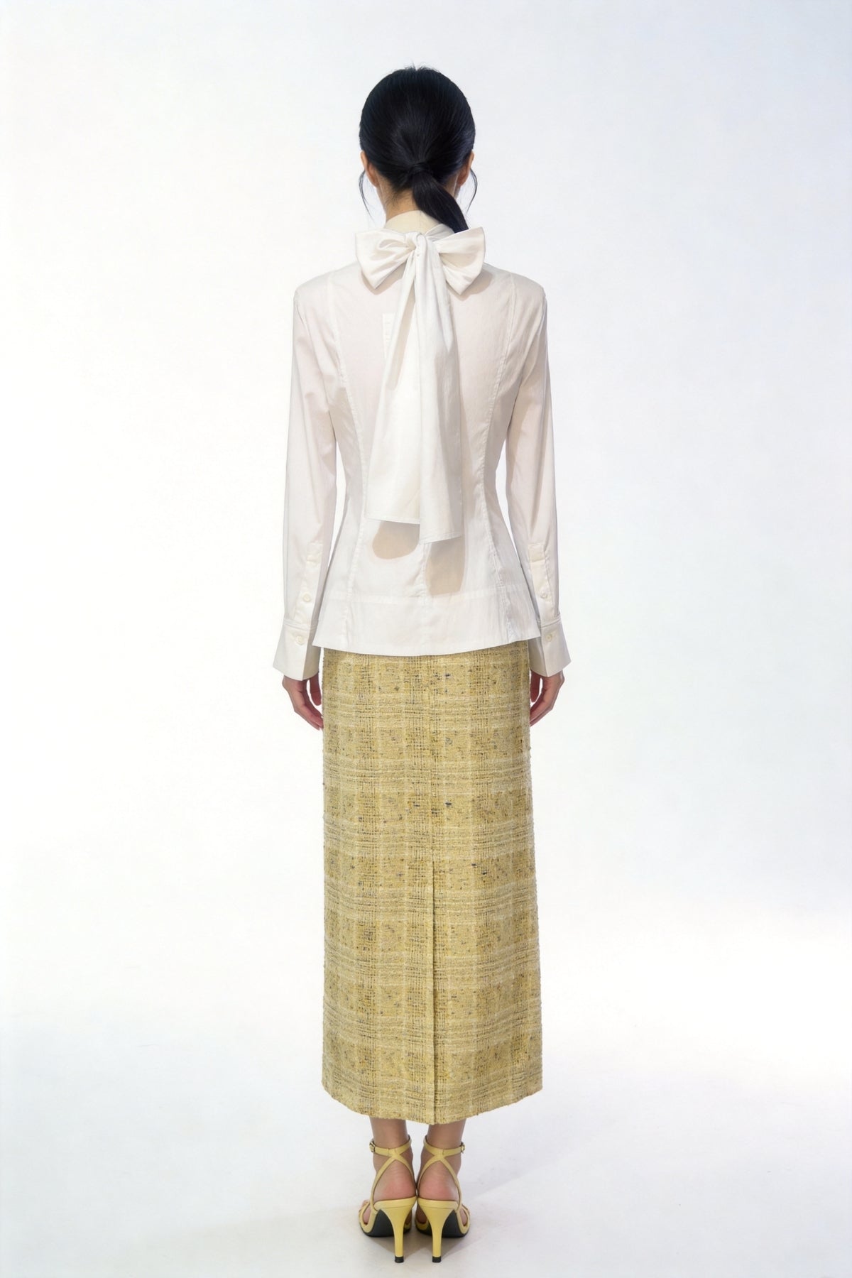 Zephyra High-Low Panel Blouse