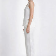 Zinnia Scalloped Eyelet Lace Top